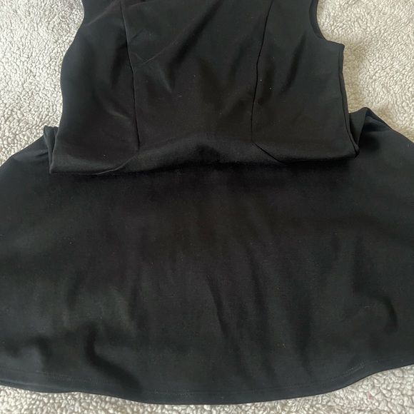 Forever 21 Black Skater Mini Cocktail Dress - Picture 2 of 4